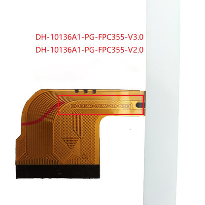 Flex cable FPC connector detail for DH-10136A1-PG-FPC355-V3.0 tablet touch screen digitizer replacement