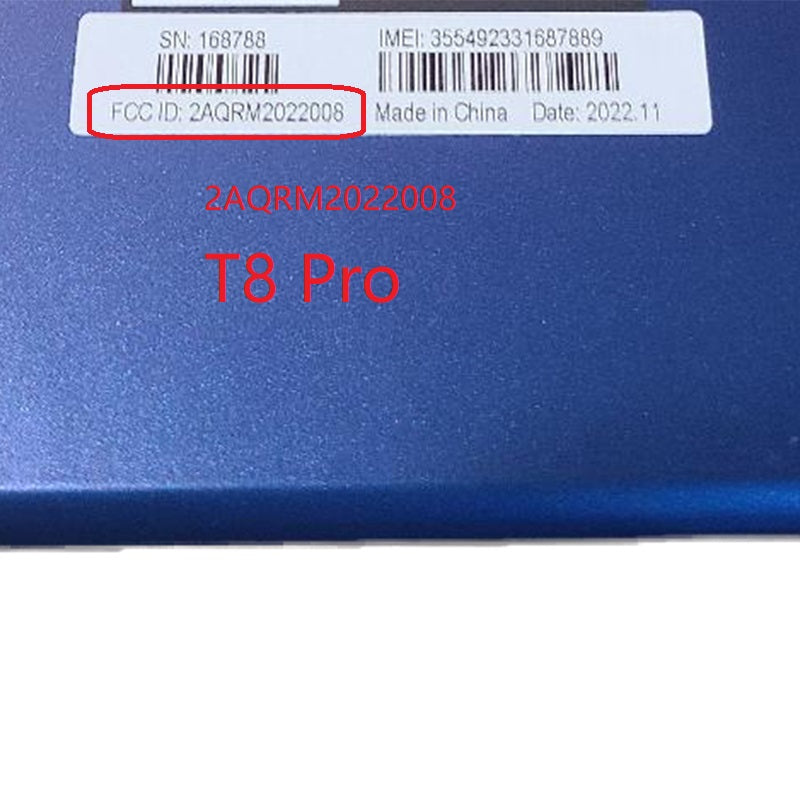 für FOXXD T8 PRO Tablet 8 Zoll Touchscreen Digitizer Glas Ersatz