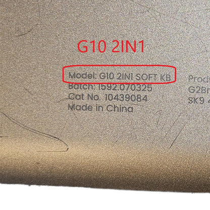 für ENTITY TAB G10 2IN1 10,1 Zoll Touchscreen Digitizer Glas Ersatz