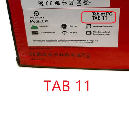 Für Pritom Tronpad Tab11 Tablet Touch Screen Digitizer Glas 10,1"