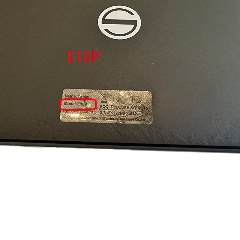Für SGIN E10P C10 Tablet Touch Screen Digitizer Glas Ersatz 10,1"