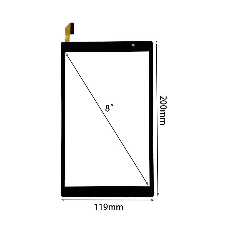 Für Pritom TronPad L8 Tablet Touch Screen Digitizer Glas Ersatz 8"