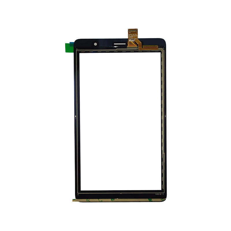 Rear side of the touch screen digitizer for Alcatel 1T 7 9013T showing cable orientation