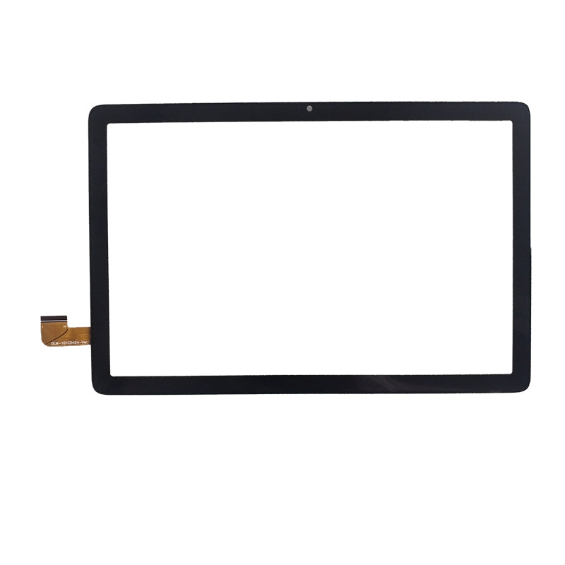 Front view of 10.1 inch replacement touch screen digitizer glass for OLM-101C5424-Ver.1