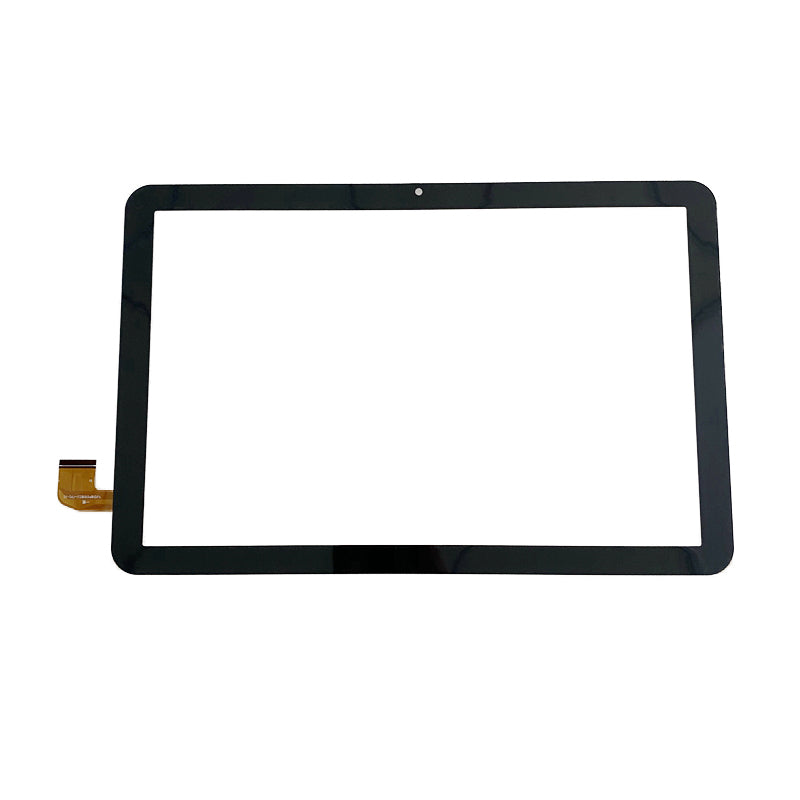 Front view of 10.1 inch replacement touch screen digitizer glass for PEAQ PET 101-H232E tablet