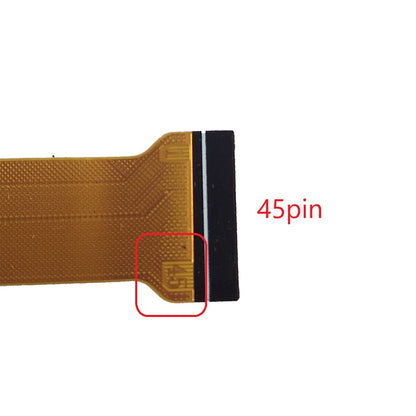 For Vasoun Tab 10 Lite M10 flex ribbon cable number and connector close up detail 45pin