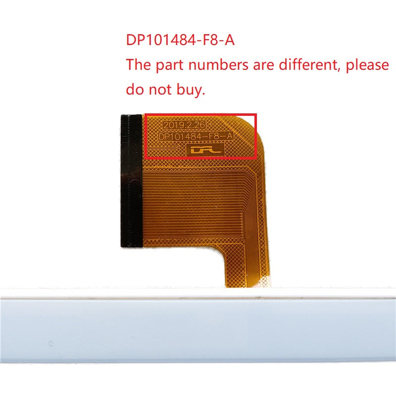 DP101484-F8-A 10,1 Zoll Touchscreen Panel Digitizer Glas Ersatz