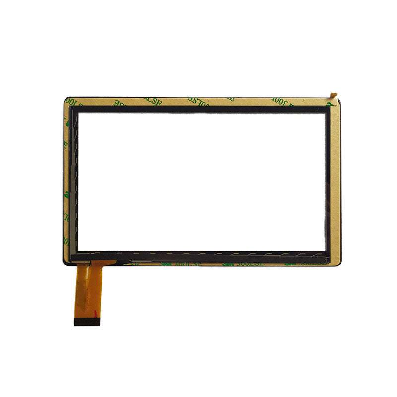 Back view of Alldaymall A88S A88X K88X touch screen glass showing adhesive tape