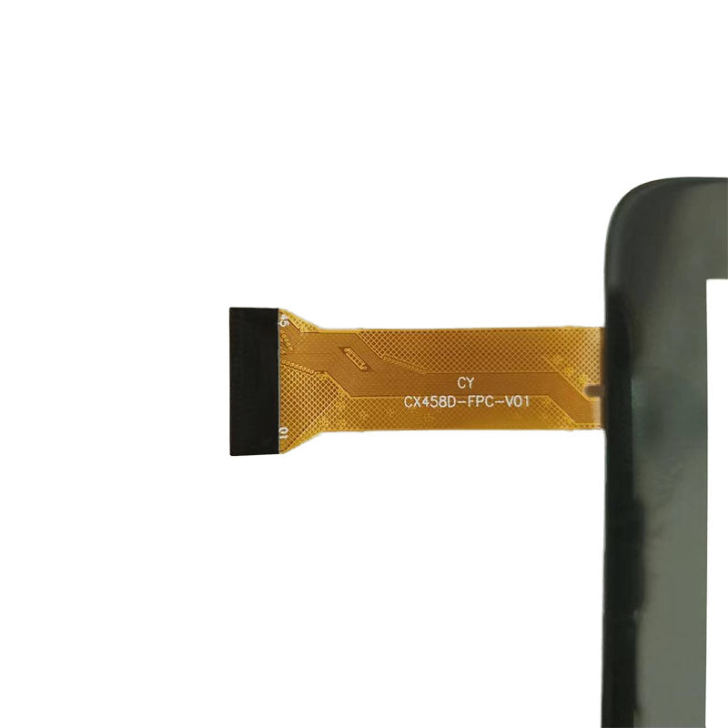 Flex cable FPC connector detail for CX458D-FPC-V01 tablet touch screen digitizer replacement